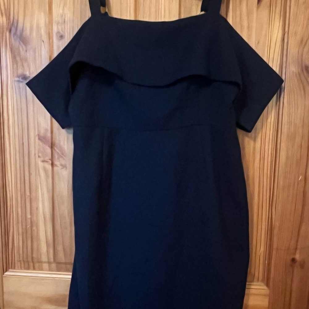 Shilla Navy Bodycon Sheath Mini Dress